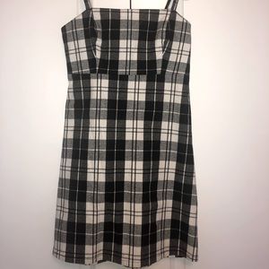 EUC, Black & White Flannel Jumper